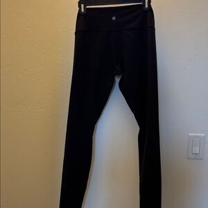 lululemon athletica ' Black Athletic Leggings